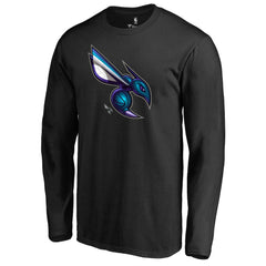 NBA Charlotte Hornets Midnight Mascot Long Sleeve T-Shirt
