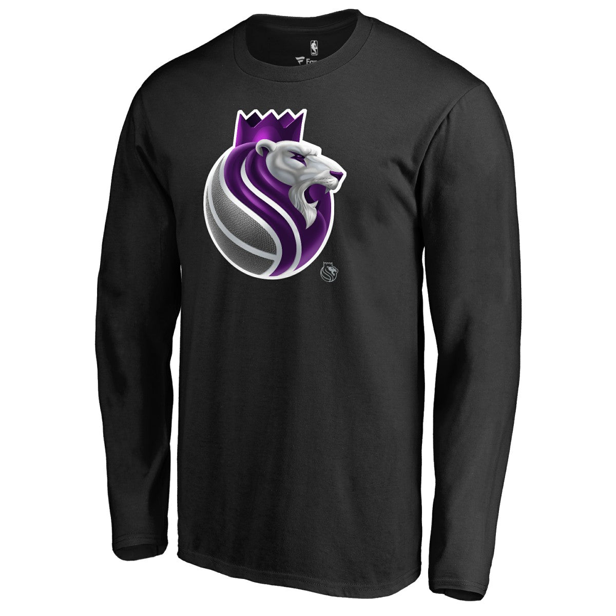 NBA Sacramento Kings Midnight Mascot Long Sleeve T-Shirt