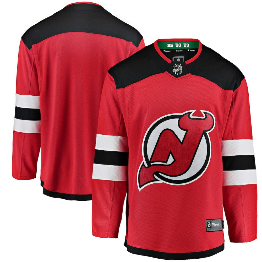 NHL Red New Jersey Devils Fanatics Youth Breakaway Home Jersey