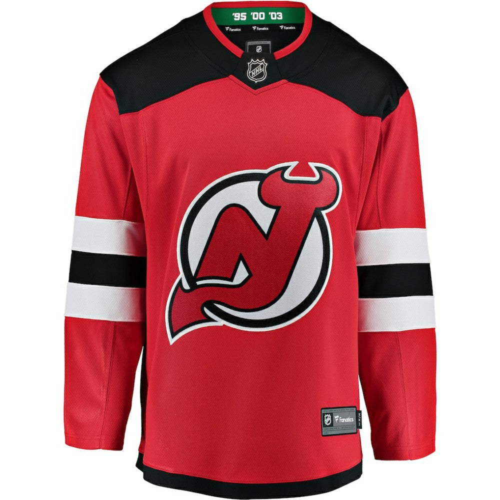 NHL Red New Jersey Devils Fanatics Youth Breakaway Home Jersey