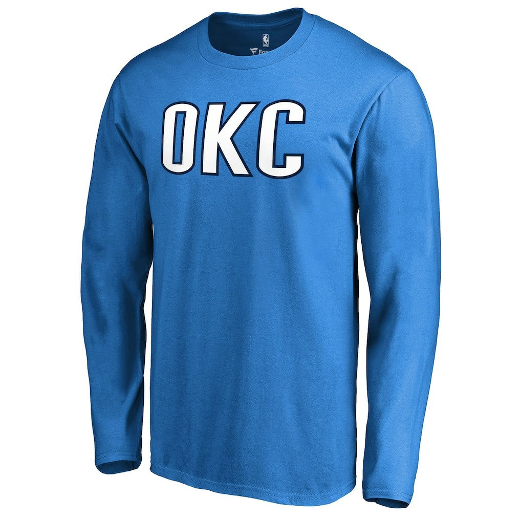 NBA Oklahoma City Thunder Alternate Logo Long Sleeve T-Shirt