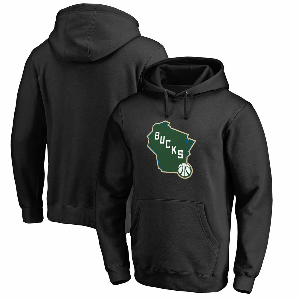 NBA Milwaukee Bucks Alternate Logo Pullover Hoodie
