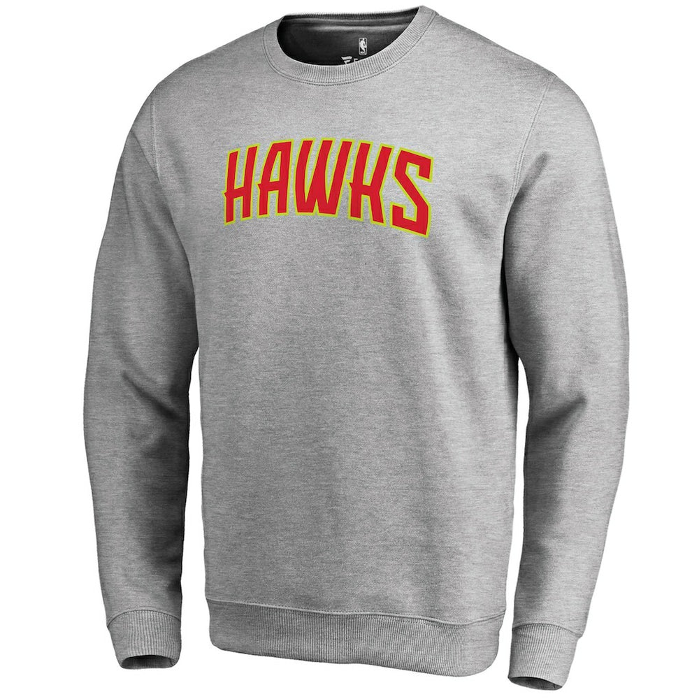 NBA Atlanta Hawks Wordmark Pullover Sweatshirt