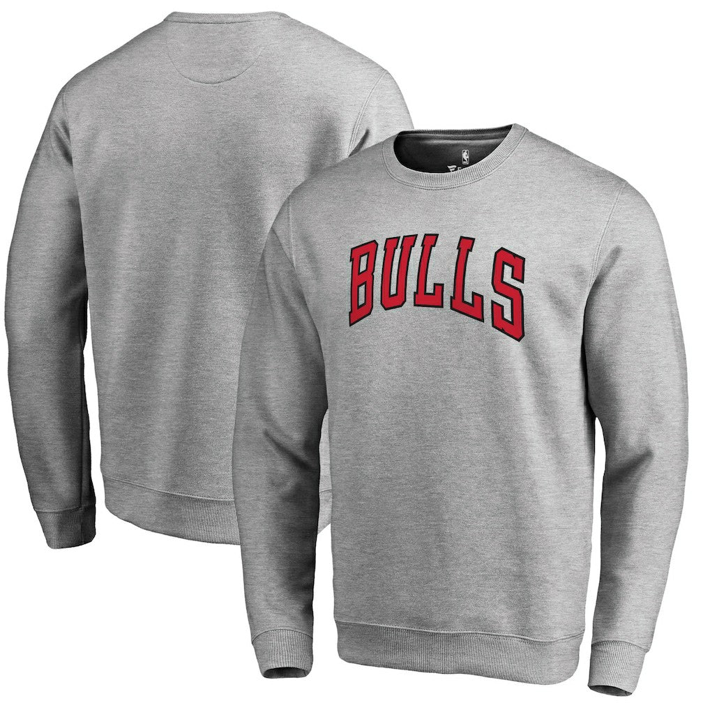 NBA Chicago Bulls Wordmark Pullover Sweatshirt