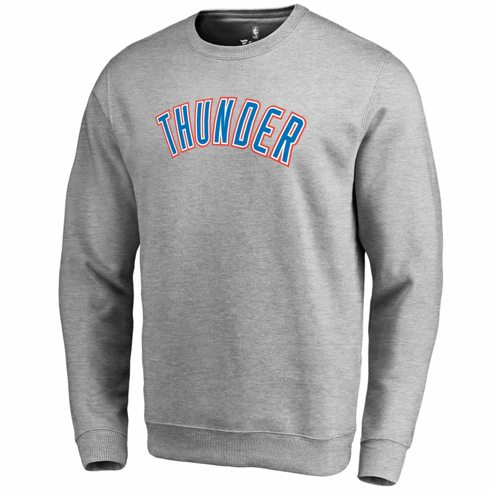NBA Oklahoma City Thunder Wordmark Pullover Sweatshirt