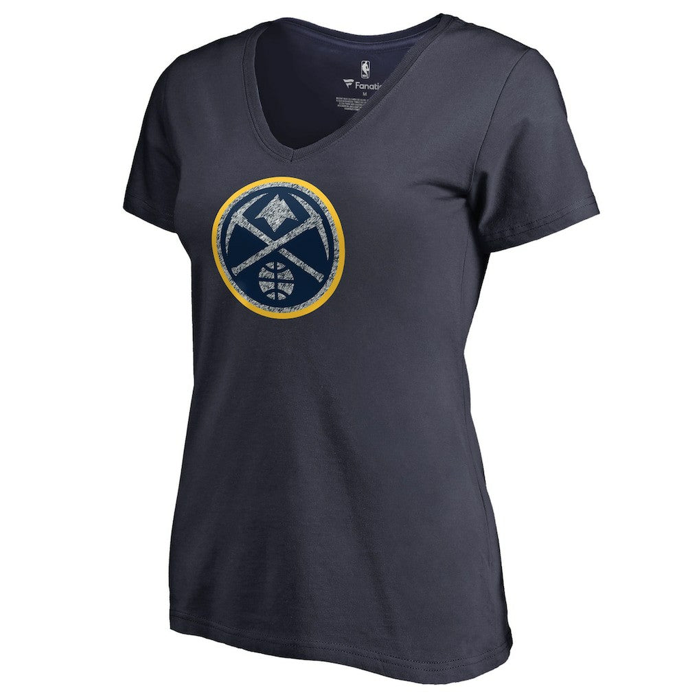 NBA Denver Nuggets Women's Static Logo V-Neck T-Shirt sale