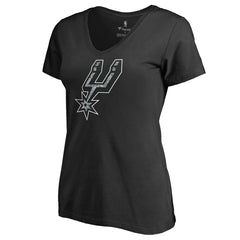 NBA San Antonio Spurs Women's Static Logo V-Neck T-Shirt