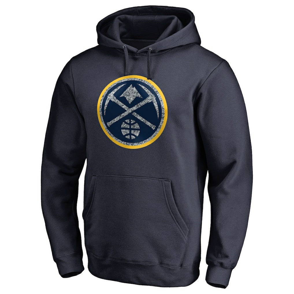 NBA Denver Nuggets Static Logo Pullover Hoodie sale