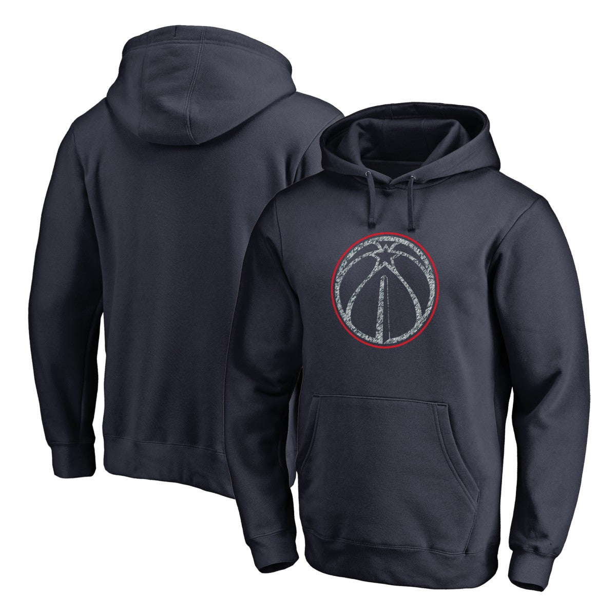 NBA Washington Wizards Static Logo Pullover Hoodie
