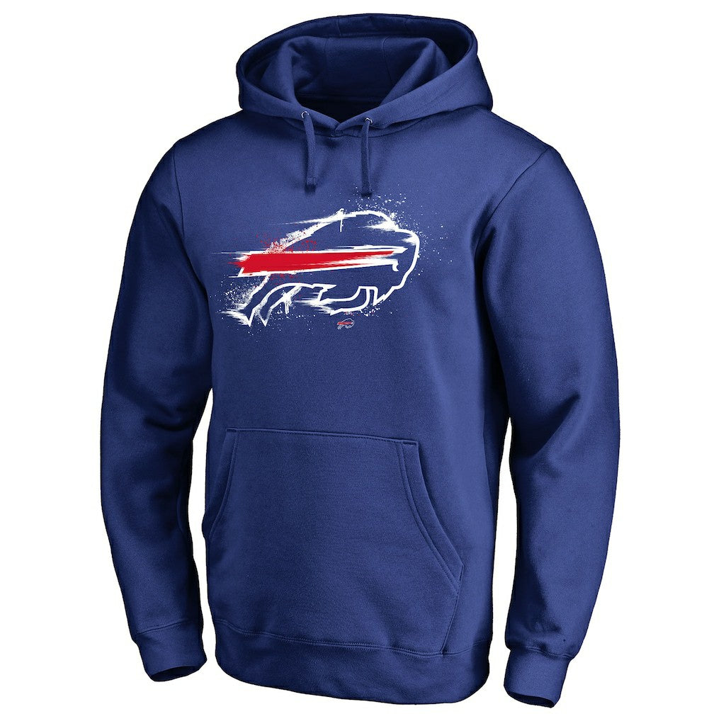 Splatter Logo Pullover Hoodie - Buffalo Bills