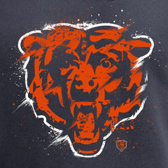 Splatter Logo Pullover Hoodie - Chicago Bears