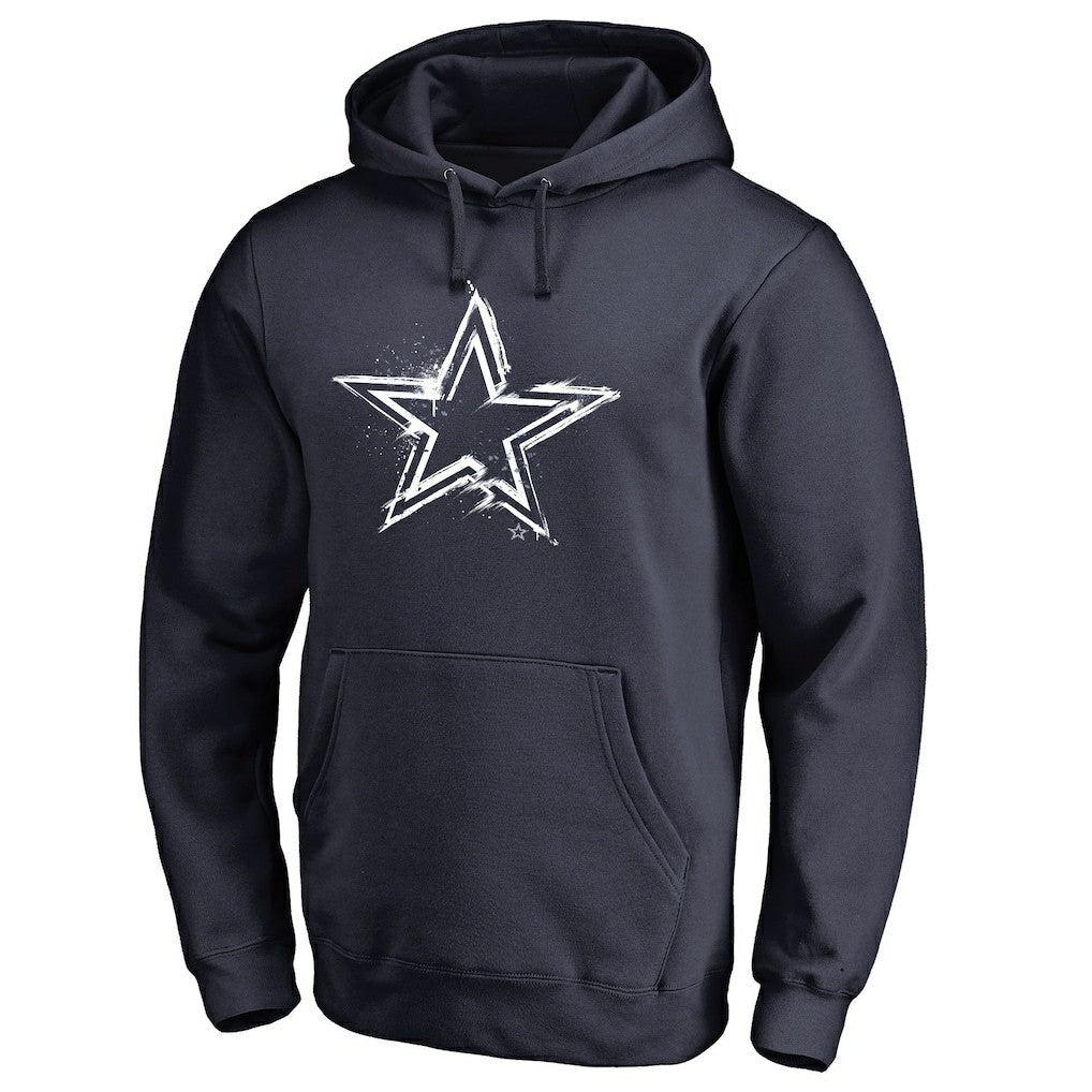 Splatter Logo Pullover Hoodie - Dallas Cowboys