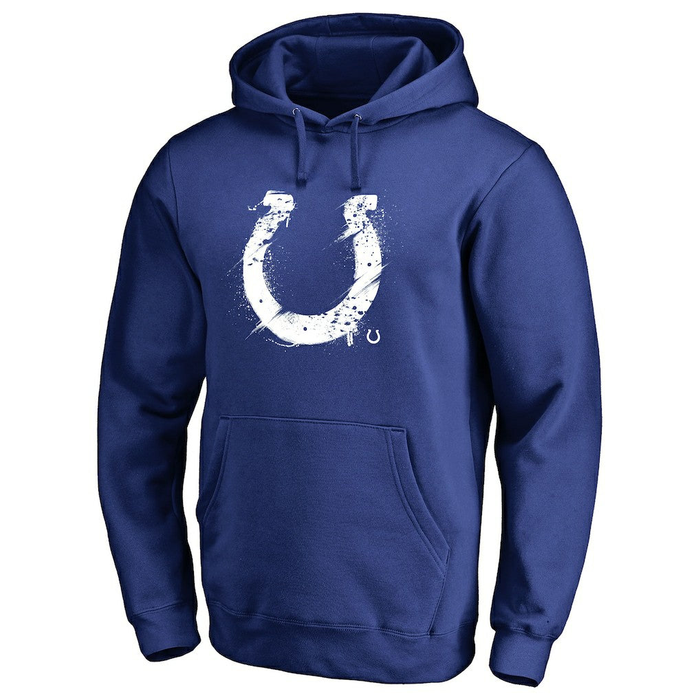 Splatter Logo Pullover Hoodie - Indianapolis Colts