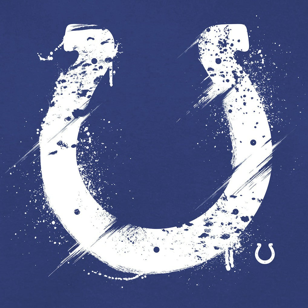 Splatter Logo Pullover Hoodie - Indianapolis Colts