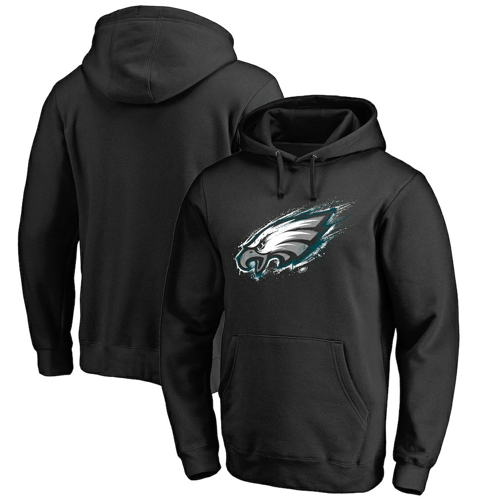 Splatter Logo Pullover Hoodie - Philadelphia Eagles