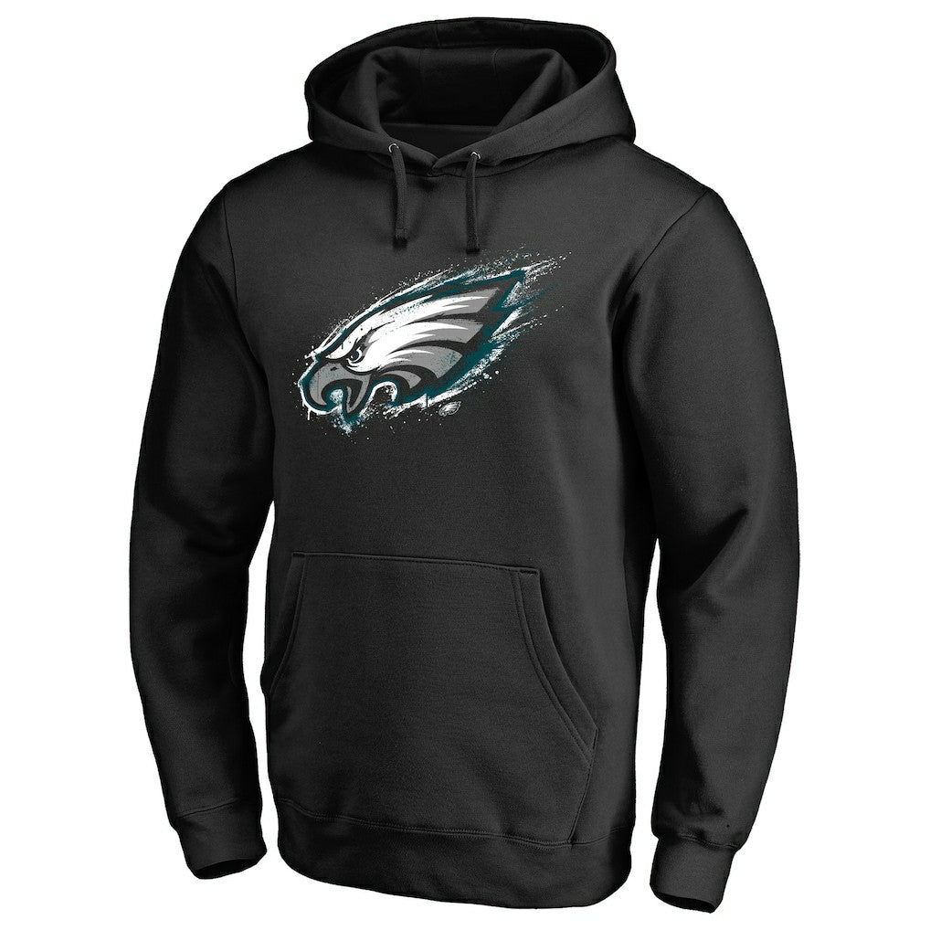 Splatter Logo Pullover Hoodie - Philadelphia Eagles