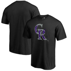 MLB Colorado Rockies Splatter Logo T-Shirt