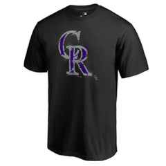 MLB Colorado Rockies Splatter Logo T-Shirt