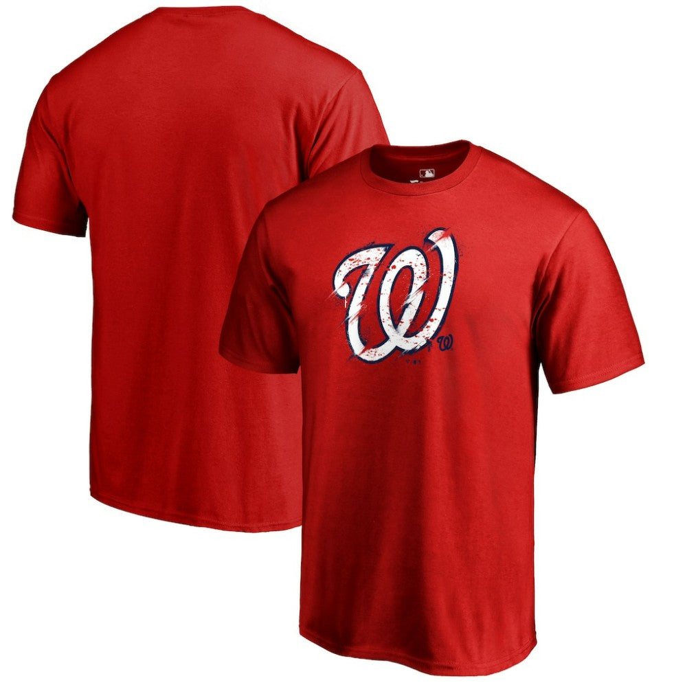 MLB Washington Nationals Splatter Logo T-Shirt