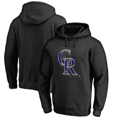 MLB Colorado Rockies Splatter Logo Pullover Hoodie