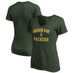 Women's Vintage Collection Victory Arch V-Neck T-Shirt - Green Bay Packers