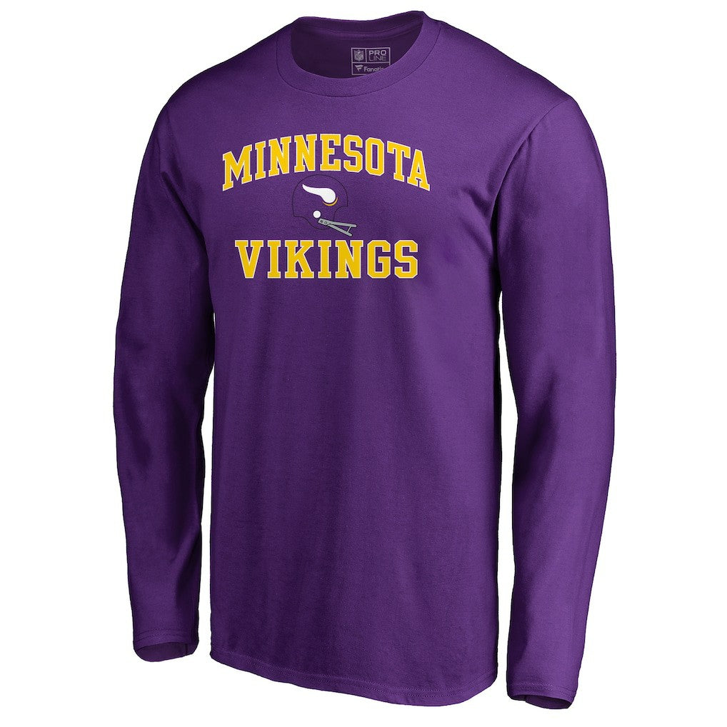 Vintage Collection Victory Arch Long Sleeve T-Shirt - Minnesota Vikings