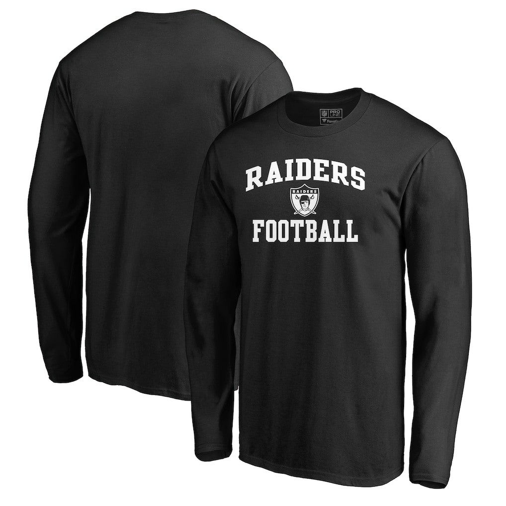 Vintage Collection Victory Arch Long Sleeve T-Shirt - Las Vegas Raiders