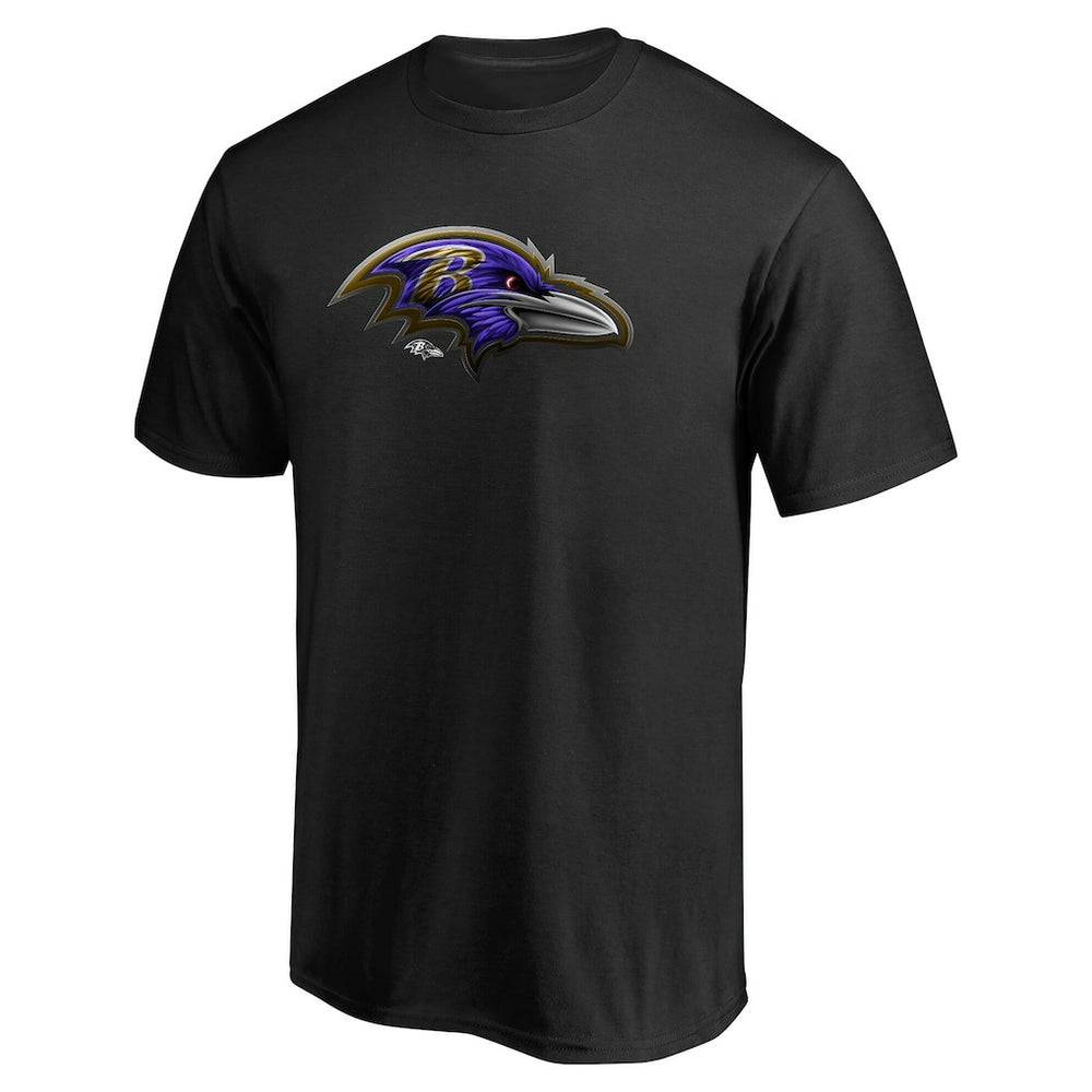 Personalized Midnight Mascot T-Shirt - Baltimore Ravens