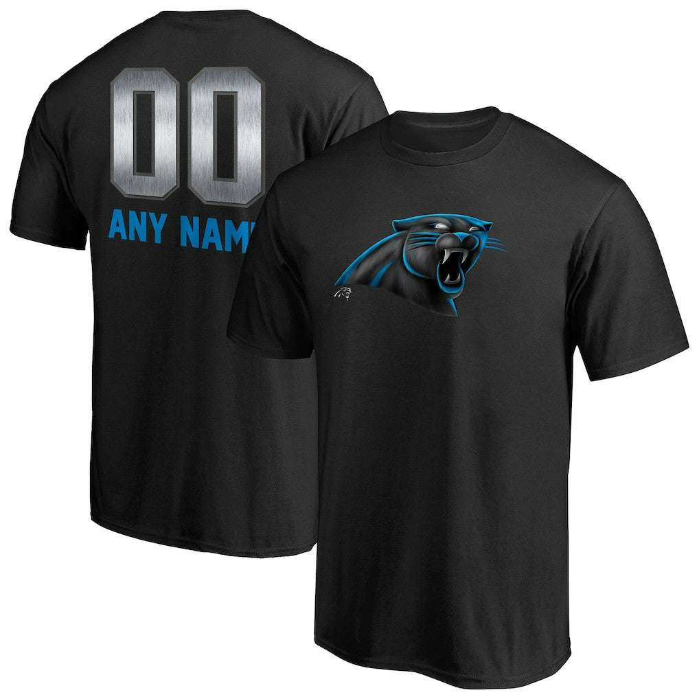 Personalized Midnight Mascot T-Shirt - Carolina Panthers