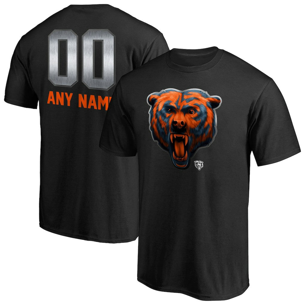 Personalized Midnight Mascot T-Shirt - Chicago Bears