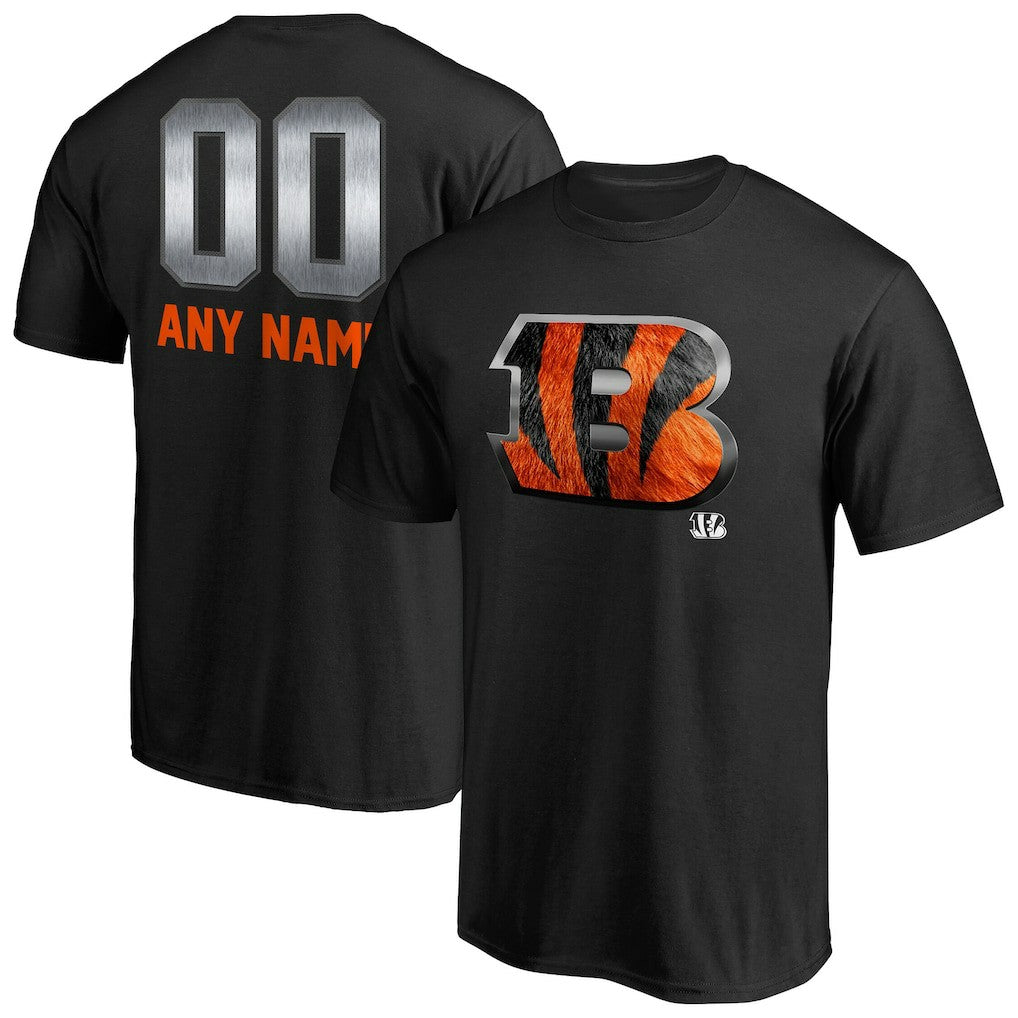 Personalized Midnight Mascot T-Shirt - Cincinnati Bengals