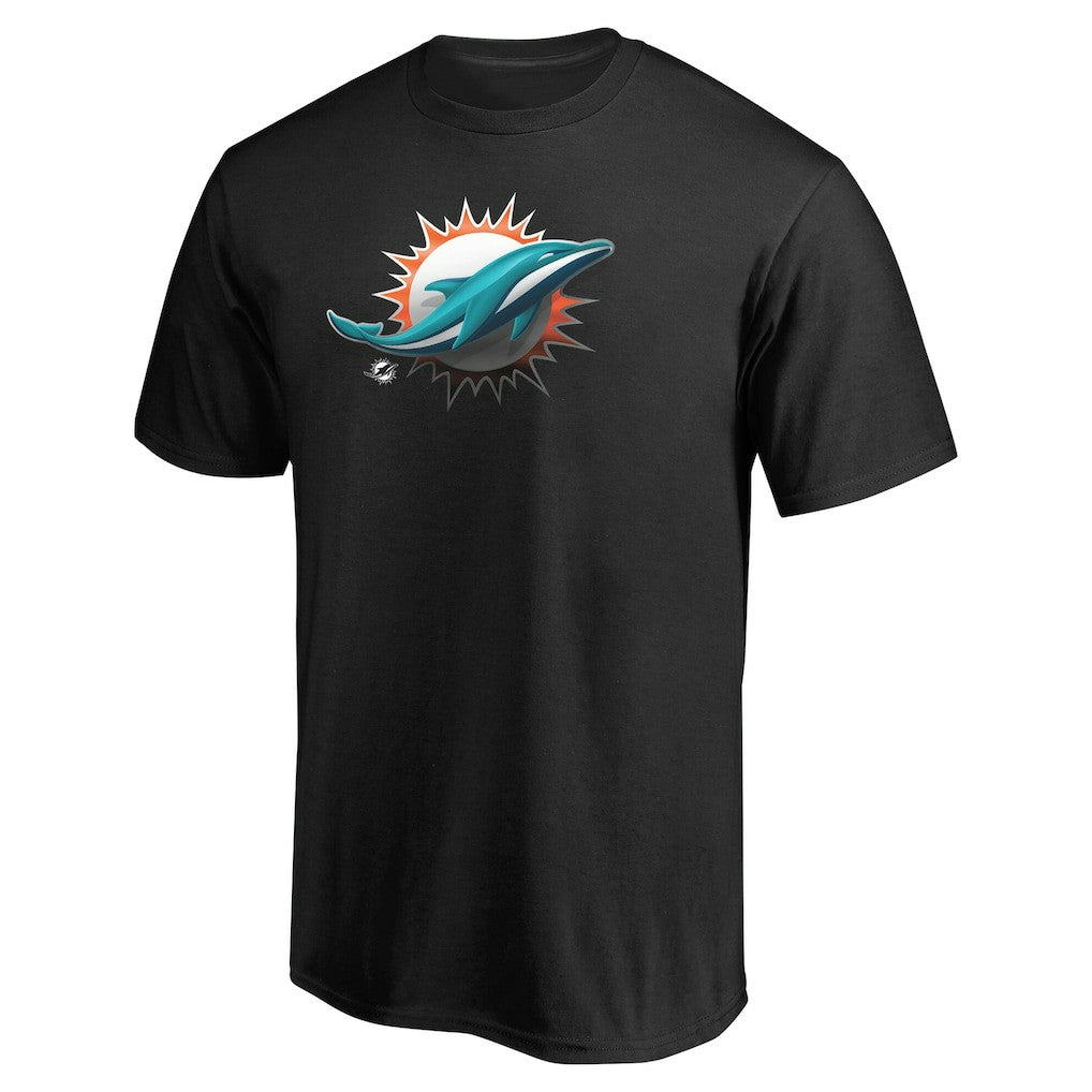 Personalized Midnight Mascot T-Shirt - Miami Dolphins