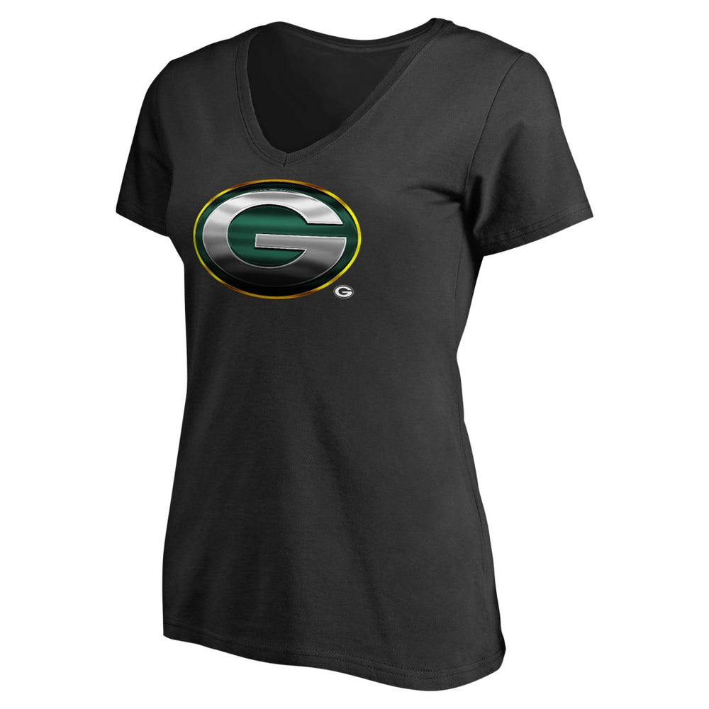 Women's Personalized Midnight Mascot T-Shirt - Green Bay Packers
