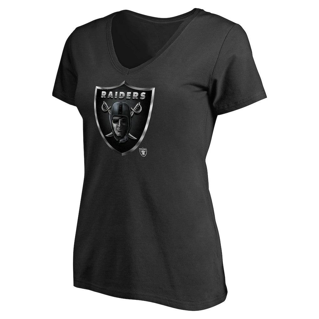Women's Personalized Midnight Mascot T-Shirt - Las Vegas Raiders