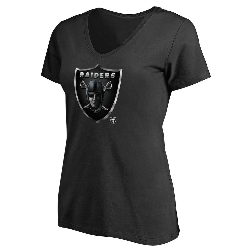 Women's Personalized Midnight Mascot T-Shirt - Las Vegas Raiders