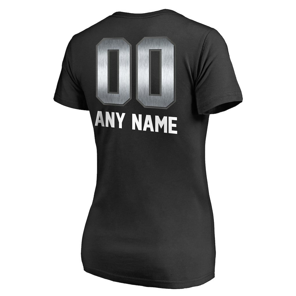 Women's Personalized Midnight Mascot T-Shirt - Las Vegas Raiders