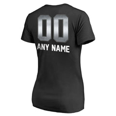Women's Personalized Midnight Mascot T-Shirt - Las Vegas Raiders
