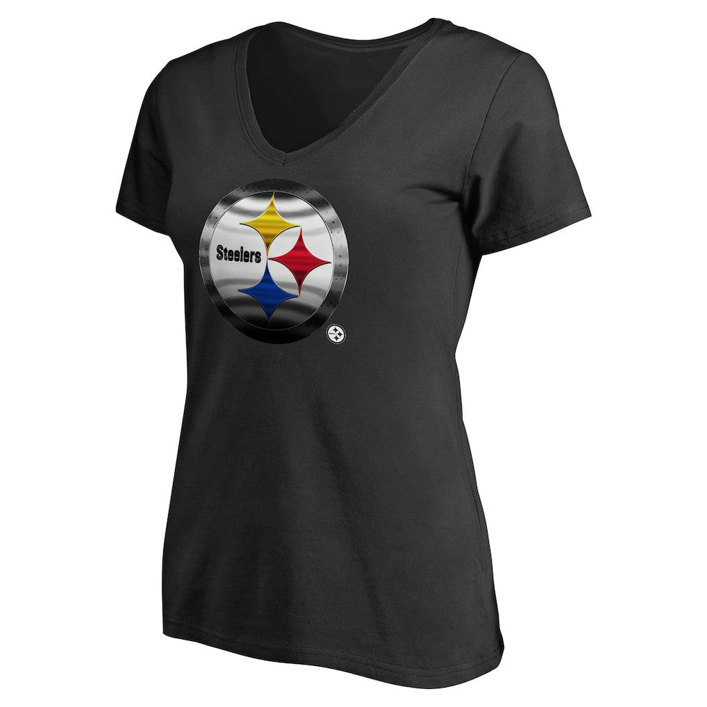 Women's Personalized Midnight Mascot T-Shirt - Pittsburgh Steelers