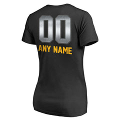 Women's Personalized Midnight Mascot T-Shirt - Pittsburgh Steelers