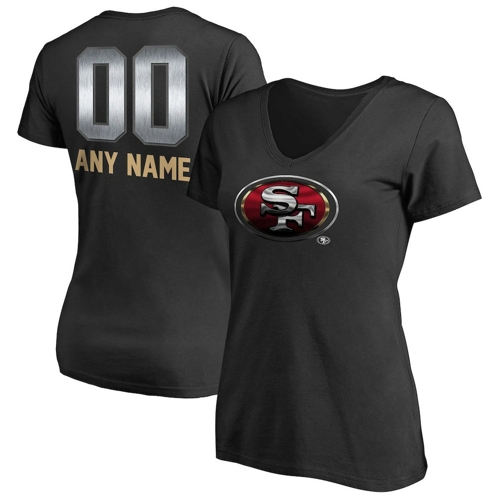 Women's Personalized Midnight Mascot T-Shirt - San Francisco 49ers