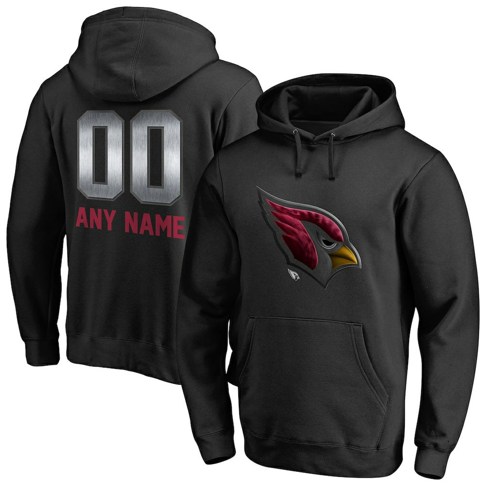 Personalized Midnight Mascot Pullover Hoodie - Arizona Cardinals