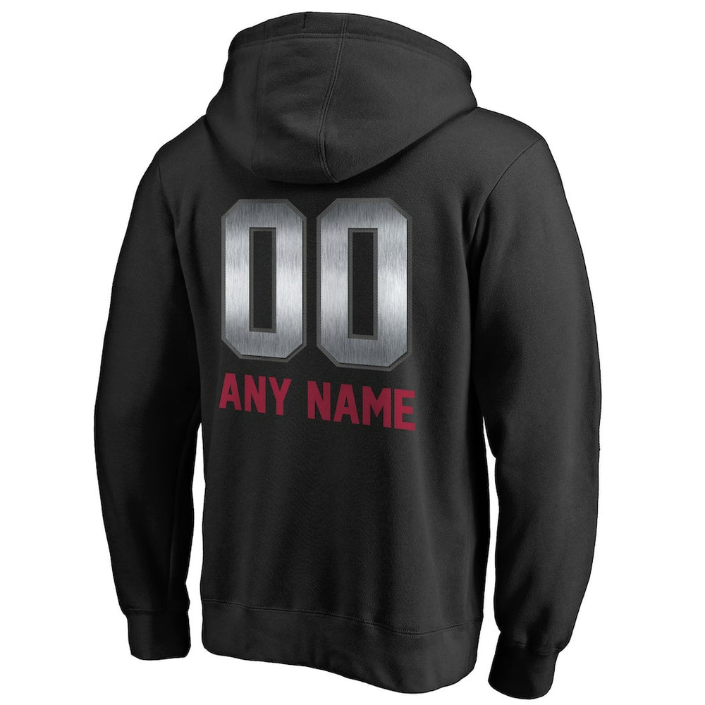 Personalized Midnight Mascot Pullover Hoodie - Arizona Cardinals