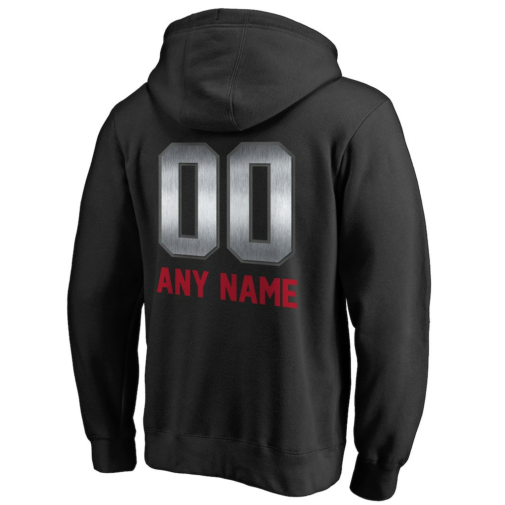 Personalized Midnight Mascot Pullover Hoodie - Atlanta Falcons