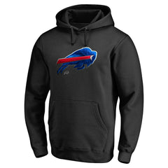 Personalized Midnight Mascot Pullover Hoodie - Buffalo Bills