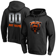 Personalized Midnight Mascot Pullover Hoodie - Chicago Bears