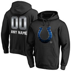Personalized Midnight Mascot Pullover Hoodie - Indianapolis Colts