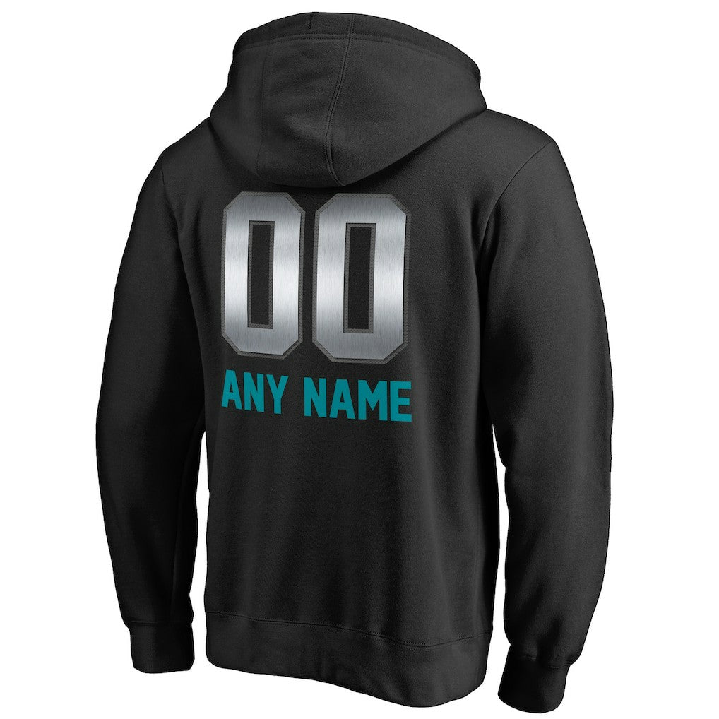 Personalized Midnight Mascot Pullover Hoodie - Miami Dolphins