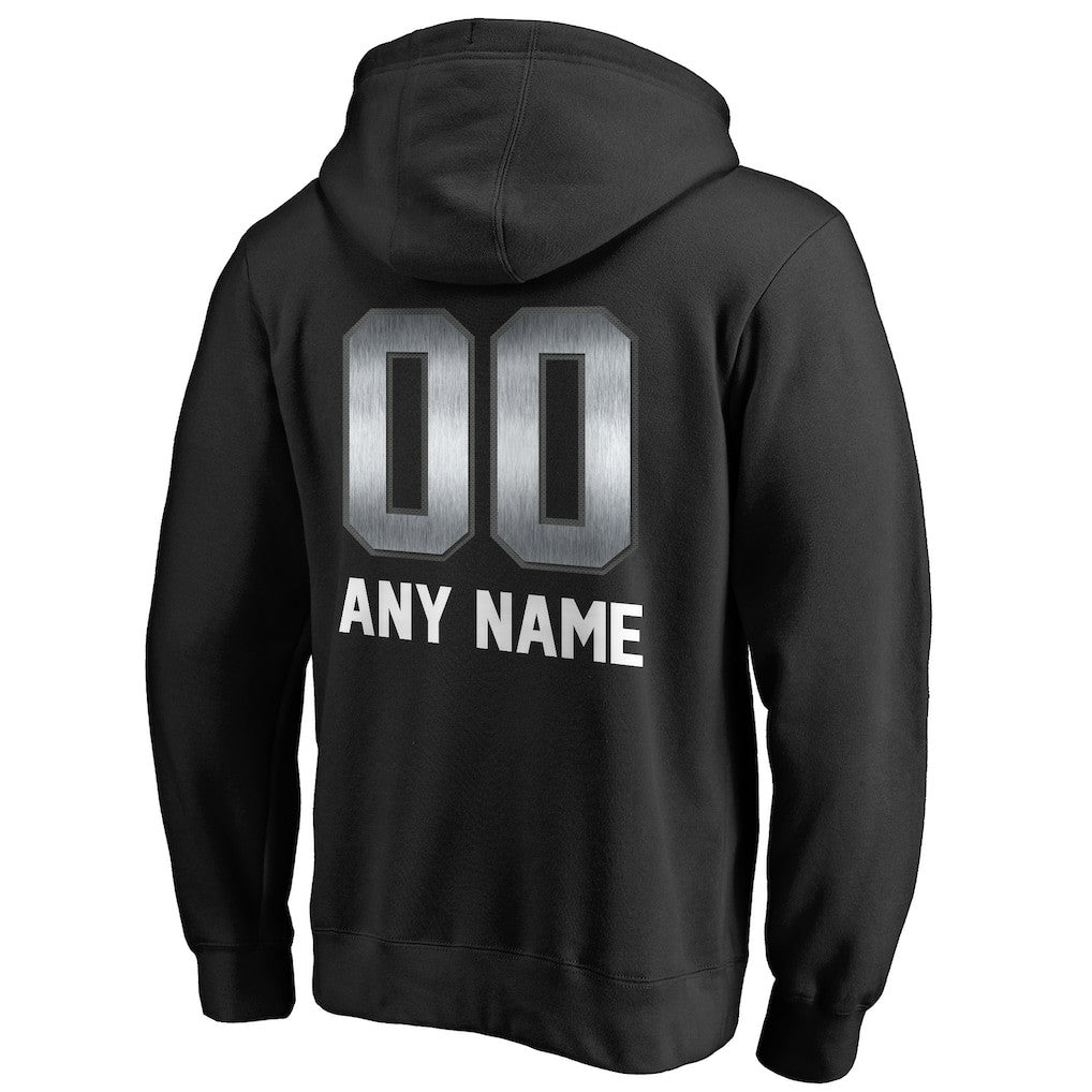 Personalized Midnight Mascot Pullover Hoodie - Las Vegas Raiders