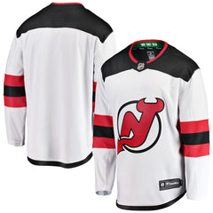 NHL White New Jersey Devils Fanatics Youth Away Breakaway Jersey