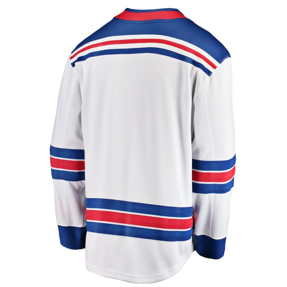 NHL White New York Rangers Fanatics Youth Away Breakaway Jersey
